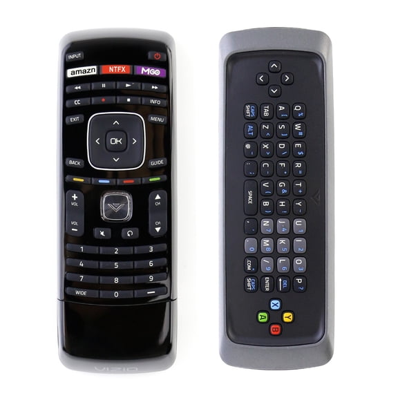 Replacement XRT302 Replacement Remote Control for VIZIO Smart LCD LED TV with Dual Side Keyboard E422VL E460ME E470i-A0 E500i-A0 E500i-A1 E551VA E552VL E552VLE E601i-A3