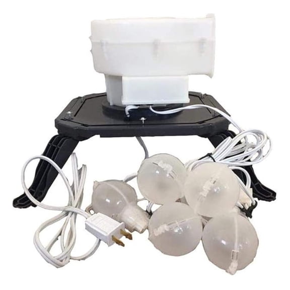 Replacement YEF-200 Fan with Base and Lights for Airblown Inflatables