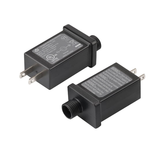 Replacement Yard Inflatable Adapter Power Supply Adaptor - 12V 1.0A - Inflatable Plug Replacement Class Power Supply - for Christmas Tree Light Yard Blow Up Decorations