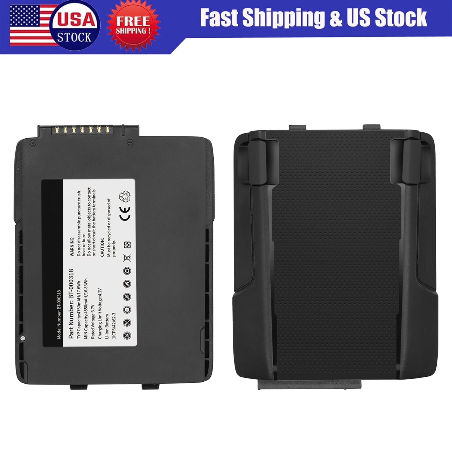 Zebra Symbol TC70 TC75 TC7X Replacement Battery BT-000318-01 82