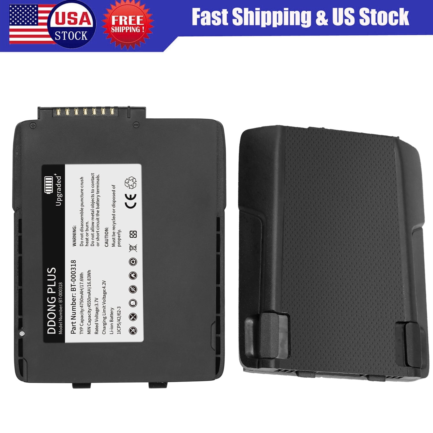 Zebra Symbol TC70 TC75 TC7X Replacement Battery BT-000318-01 82 