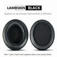 thumbnail image 1 of Replacement ear pads lambskin Earpad cushions For SENNHEISER MOMENTUM 3 3.0 Wireless on ear Headphone, 1 of 21