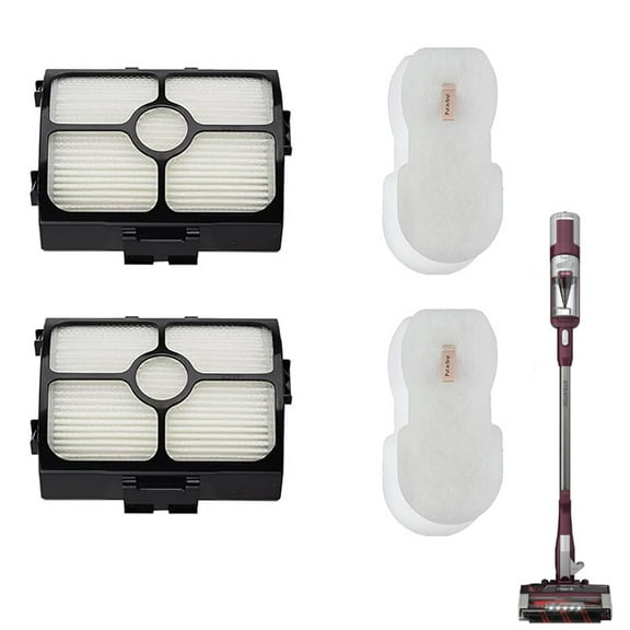 Replacement filter for Shark HZ3000 HZ3002 HZ4002 Stratos Ultralight Corded Stick Vacuum, Replace part XFFKHZ3000 XHFHZ3000, 2 foam filter and 2 felt filter