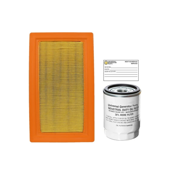 Replacement for 0J8478S and 070185E (Air and Oil Filter for 0J8478S and 070185E) by Universal Generator Parts