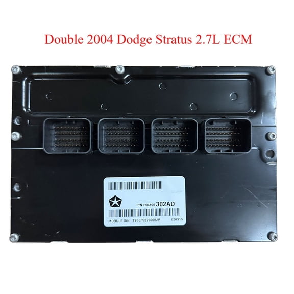 Replacement for 2004 Dodge Stratus 2.7L Engine Control Module Computer ECM ECU OEM 04896302AD