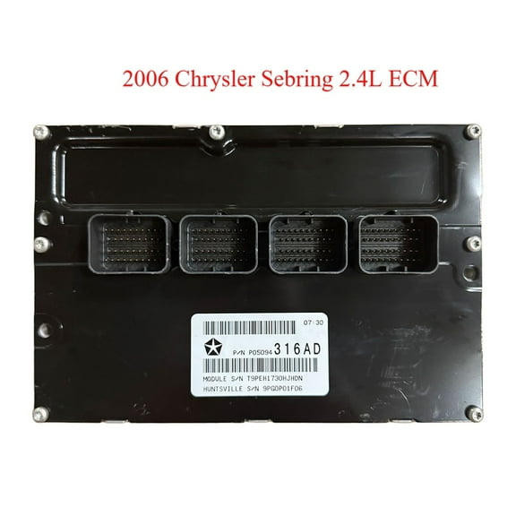 Replacement for 2006 Chrysler Sebring 2.4L Engine Computer Control Module Unit OEM 05094 316AD