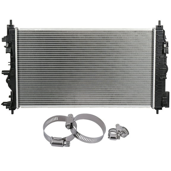 Replacement for 2011 2012 2013 2014 2015 for Chevrolet Cruze Sedan LTZ CCIYU Plastic Aluminum Radiator and Oil Hose Clamps