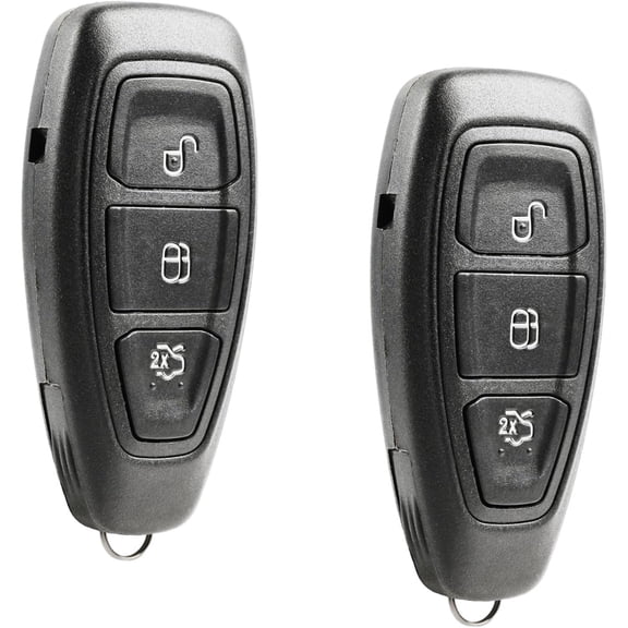 Replacement for 2011-2017 Ford C-Max Fiesta Focus 3-Button Keyless Entry Remote Key Fob KR55WK48801 (Set of 2)