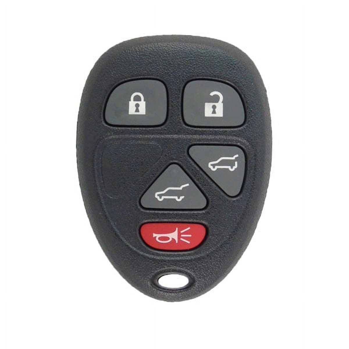 Replacement for 5-Button GM Keyfob Remote with Rear Glass and Liftgate ...