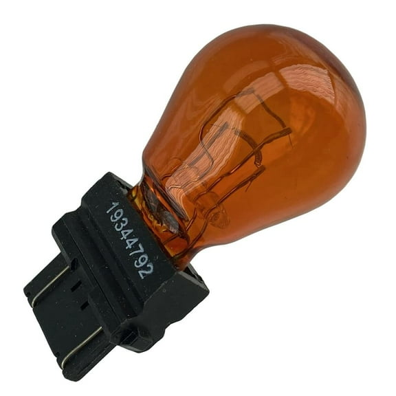 Replacement for ACDelco 4157NAK (GM Part #19344792), Plastic Base, Amber Automotive Light Bulb (10 Pack)