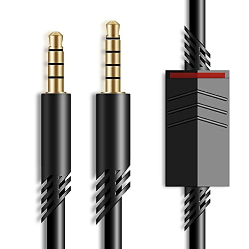 Replacement for Astro A40 Inline Mute Cable Cord,Mute Function Audio Aux Gaming Wire Compatible with Astro A40 Headsets (2 Meter,TPE)