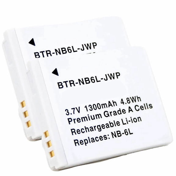 Replacement for CAS Minolta MND20 Battery (2-Pack, 1300mAh)