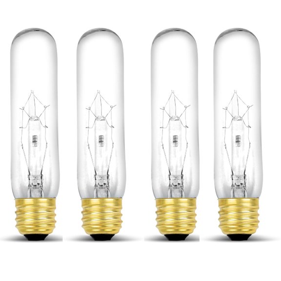 Replacement for CB2 TUBE FILAMENT 40W Replacement Light Bulb 4 Pieces