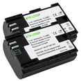 thumbnail image 1 of Replacement for Canon EOS R6 Mark II Battery (2-Pack, 2400mAh), 1 of 3