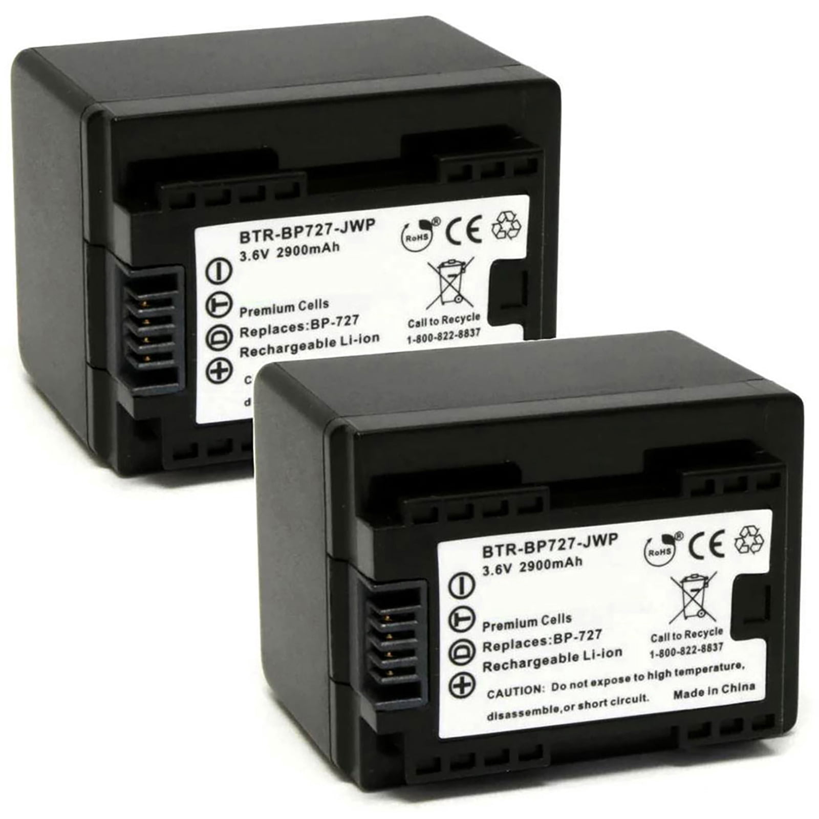 Batterie Li-ion Pour Canon EOS Rebel SL1 / M50 Mark II - 650mAh 7.2V, Neuve Marque Vhbw