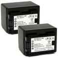 thumbnail image 1 of Replacement for Canon HF R72 Battery (2-Pack, 2600mAh), 1 of 3