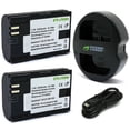thumbnail image 1 of Replacement for Canon LP-E6NH Battery (2-Pack, 2250mAh) and Dual Charger, 1 of 3