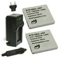 thumbnail image 1 of Replacement for Canon PowerShot SD300 Battery (2-Pack, 1300mAh) and Charger, 1 of 3