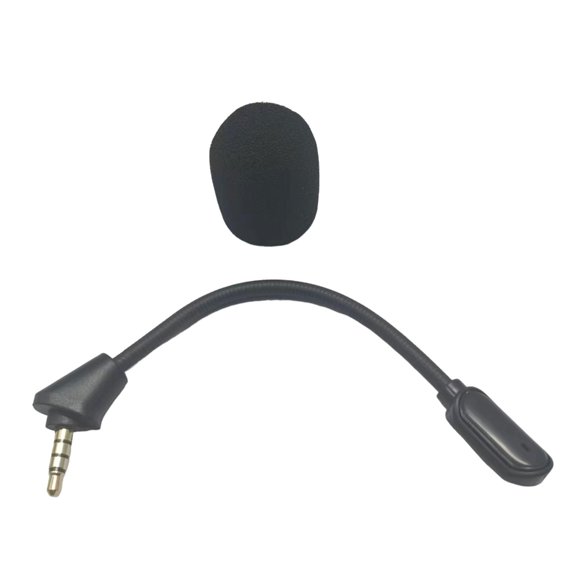 Replacement for Cloud IIW1re1essHeadset 3.5mm Detachable Unidirectional Game Boom Microphones