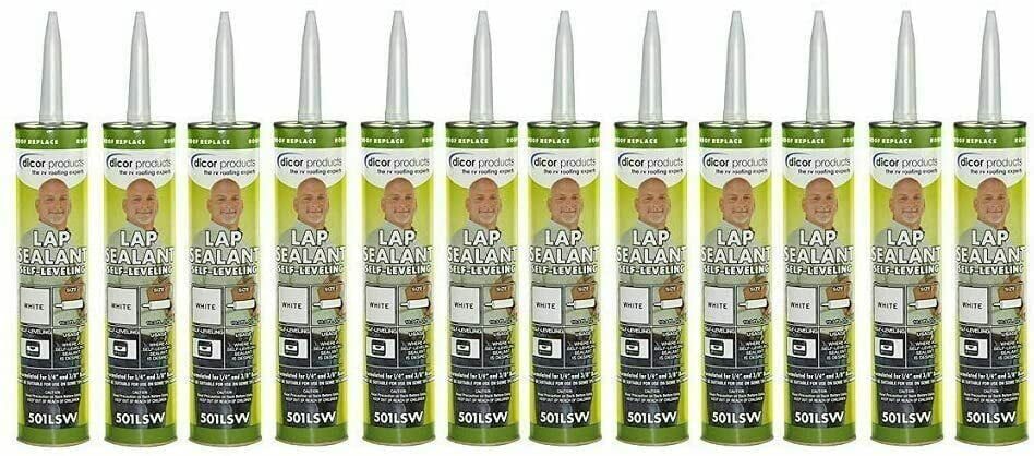 Dicor 551LST-1 Non-Sag, Non-Leveling, Lap Sealant, Tan (6