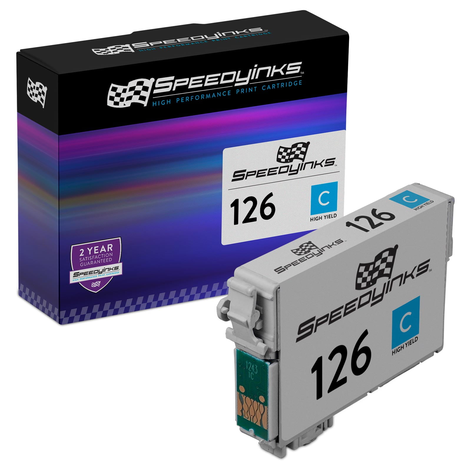 Replacement for Epson 126 Cyan Ink T126220 HY WF Workforce 520 Ink ...