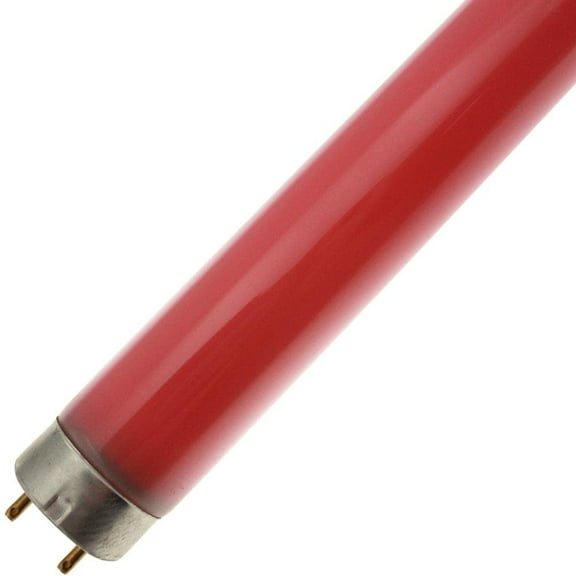 Replacement for F30T8/R, Red Color, T8 Fluorescent Tube Light Bulb (1 Pack)