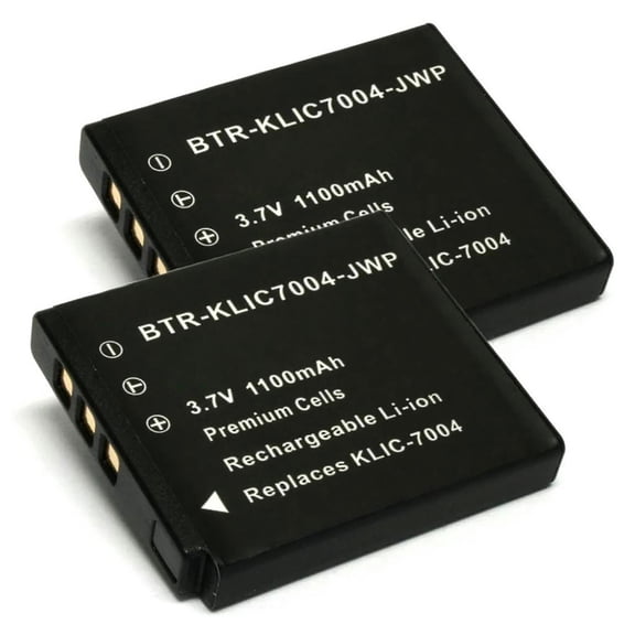 Replacement for Fujifilm NP-50 Battery (2-Pack, 1100mAh)