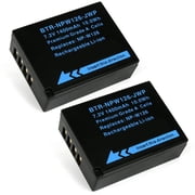 Replacement for Fujifilm X100VI Battery 2-Pack, 1400mAh