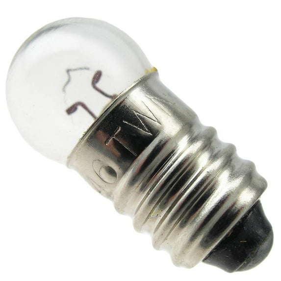 Replacement for GE 352X Miniature Light Bulb, 3 Volts, E10 Base, (10 Pack)
