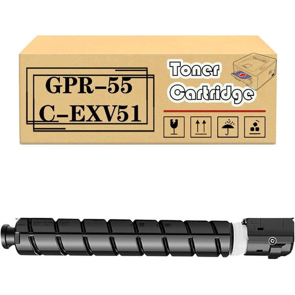 Replacement for GPR-55 C-EXV51 Toner Cartridges Compatible for Canon C5535 C5540 C5550 C5560 Printers, High Yield 35,000 Pages