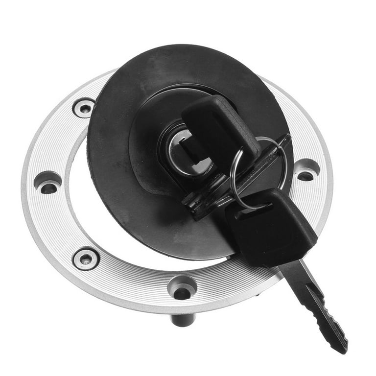 Replacement for GSXR 600 750 1000 Hayabusa GSXR1300 Aluminum Fuel Tank Cap Cover 2 Keys