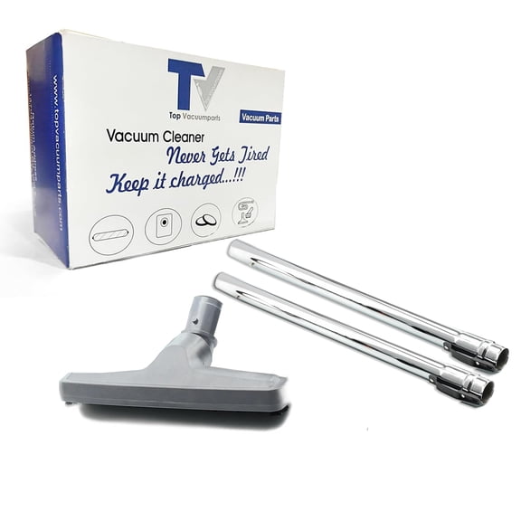 Replacement for Hoover PortaPower Commercial Shoulder Vac Steel Wand 2 Pack With Floor Brush Fits Models PORTAPOWER Portable CH30000, C2094 Commercial Vac