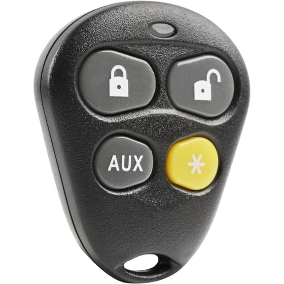 Replacement for Hornet Automate 4-Button Keyless Entry Remote EZSDEI474V (Yellow)