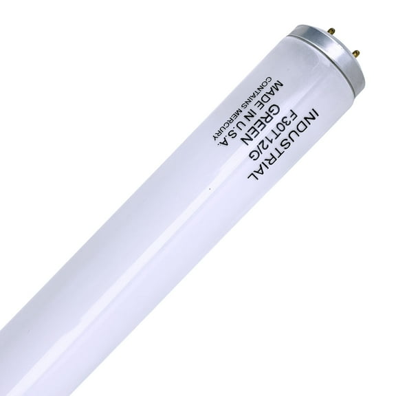 Replacement for Industrial F30T12/GREEN, Green, T12 Fluorescent Tube Light Bulb (1 Pack)