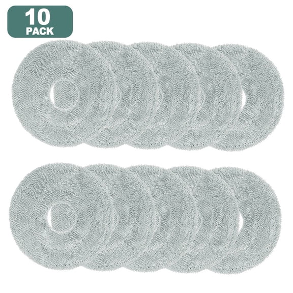 Replacement for JONR For T5 Pro Replacement Mop Accessories Robot Vacuum Mop 10 PACK
