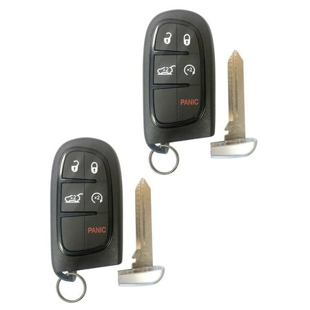 Replacement for Jeep Cherokee Prox Smart Fob Key 5B FCC# GQ4-54T 433MHZ (2 Pack)