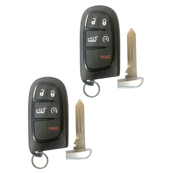 Replacement for Jeep Cherokee Prox Smart Fob Key 5B FCC# GQ4-54T 433MHZ (2 Pack)