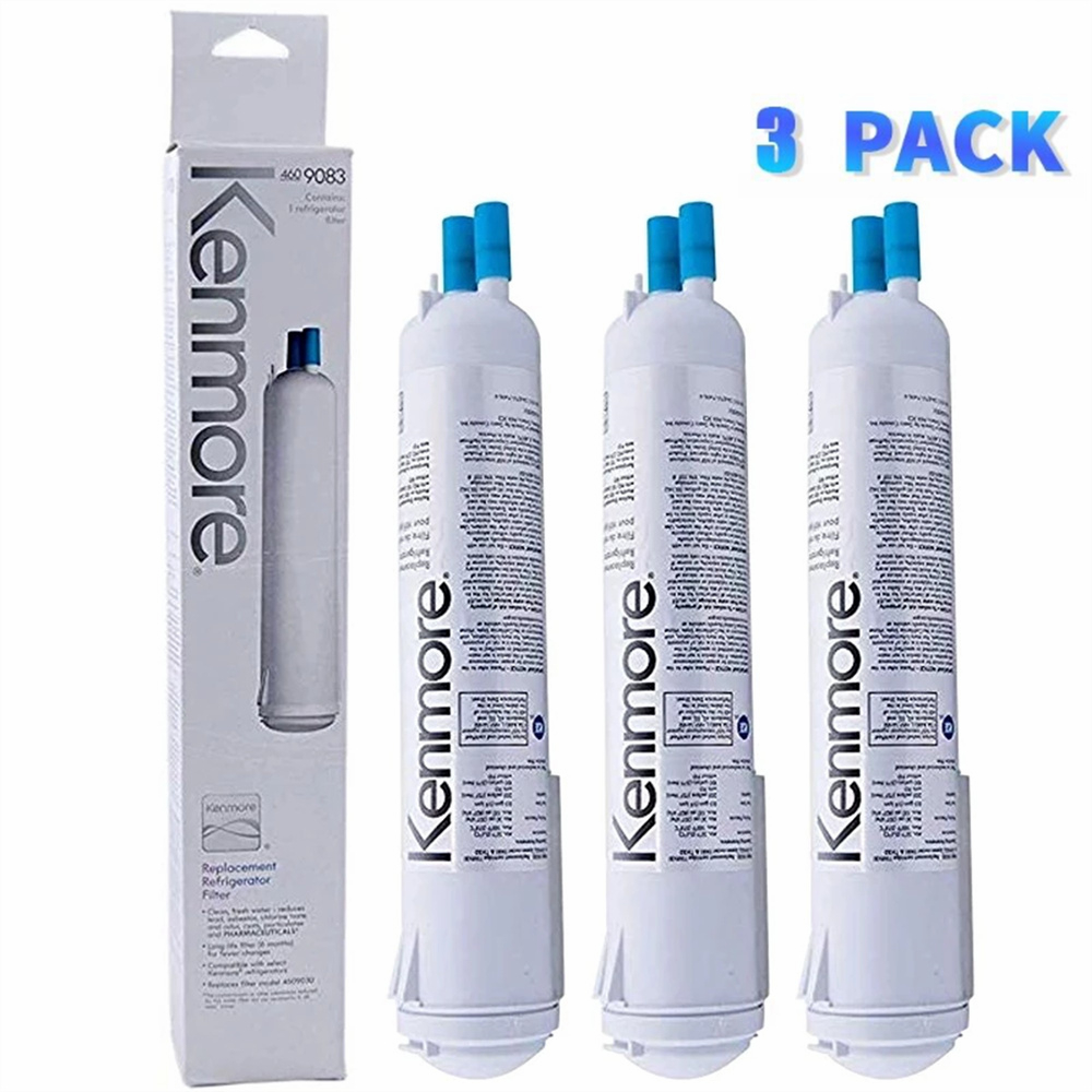 3 Pack Replacement For Kenmore 9083 Refrigerator Water Filter Fit