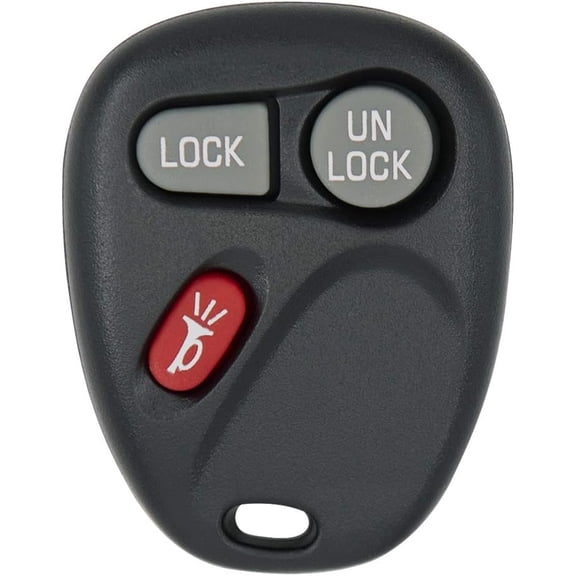 Replacement for Keyless Entry Car Key Fob Vehicles That Use 3 Button KOBLEAR1XT 15042968 Remote, Self-programming