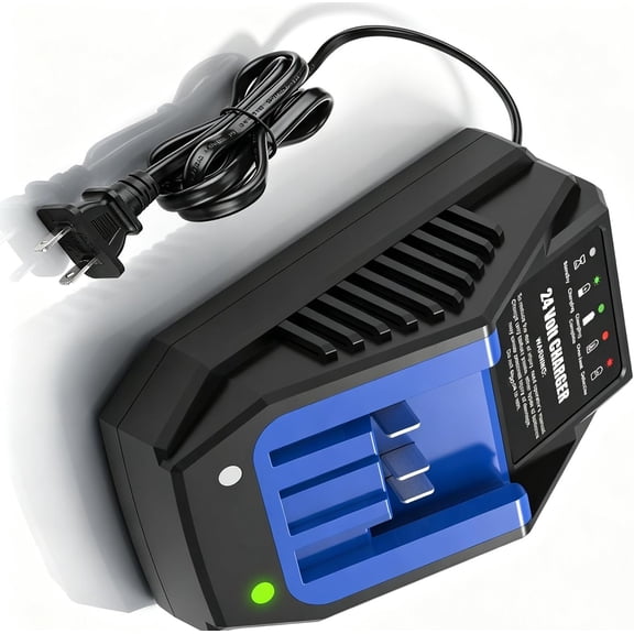 Replacement for Kob*alt 24V Max Lithium Ion Battery Charger, Compatible with KB624-03 KB524-03 KB424-03 KB224-03 KB124-03 24V Batteries