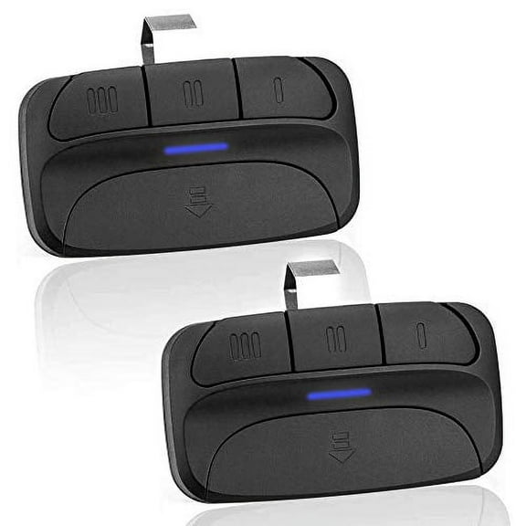 Replacement for Liftmaster 893LM Garage Door Remote Opener Yellow Learn Button Security+2.0 (2, Yellow Learn Button)