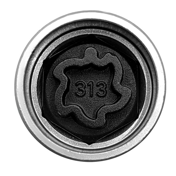Replacement for Mercedes Benz Security Master Locking Wheel Nut Key 313 Anti-theft Screw Socket Wrench Tool