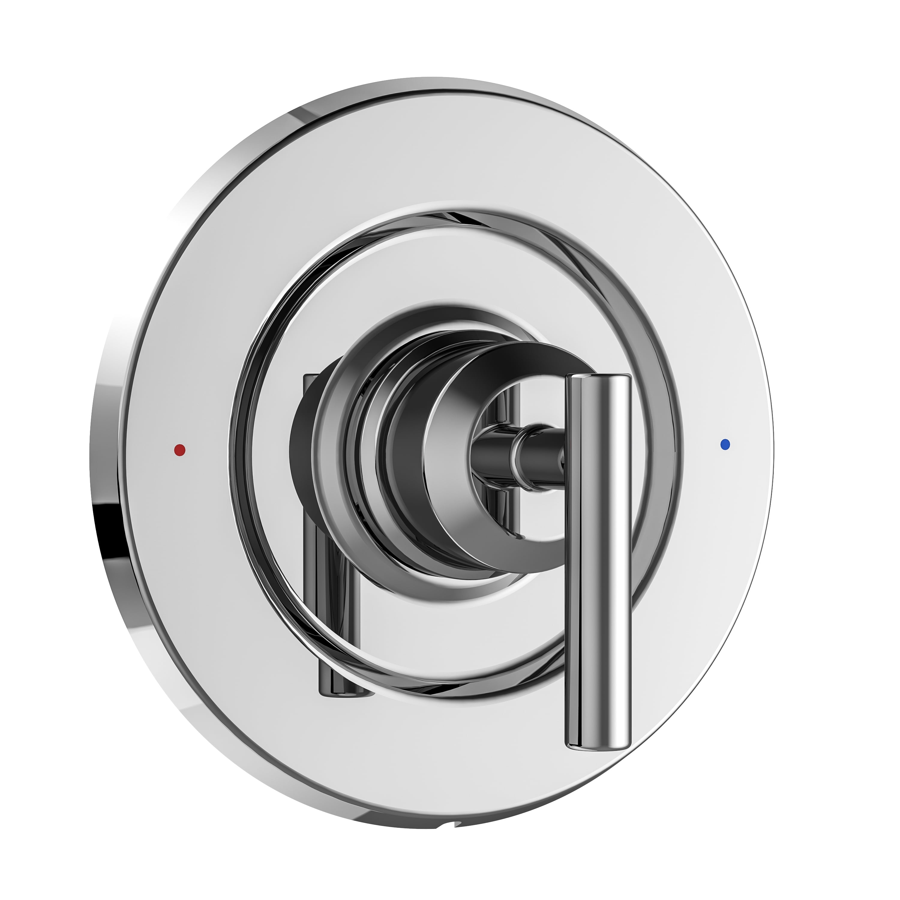 Gibson Chrome Wall-Mounted Lever Shower Trim