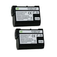 thumbnail image 1 of Replacement for Nikon EN-EL15 Battery (2-Pack, 2000mAh), 1 of 3