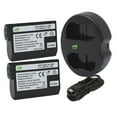 thumbnail image 1 of Replacement for Nikon Z6II Battery (2-Pack, 2000mAh) and Dual Charger, 1 of 3