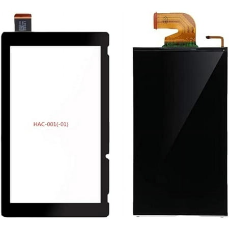 Replacement for Nintendo Switch Screen Replacement HAC-001(-01) LCD Display Panel and V2 Touch Digitizer Screen Panel(V2 HAC-001(-01) Touch+LCD)