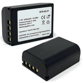 Replacement for Olympus OM SYSTEM OM-1 MARK II Battery (2-Pack, 2250mAh)
