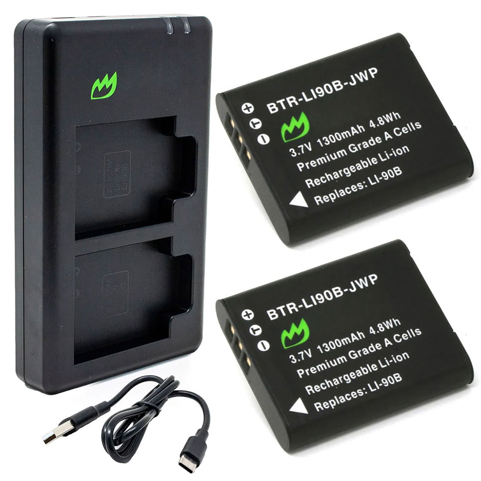Olympus Tough TG Charger Cables for Cameras