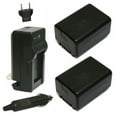 thumbnail image 1 of Replacement for Panasonic HC-VX981K Battery (2-Pack, 1940mAh) and Charger, 1 of 3