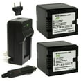 thumbnail image 1 of Replacement for Panasonic HDC-SD900 Battery (2-Pack, 2800mAh) and Charger, 1 of 3